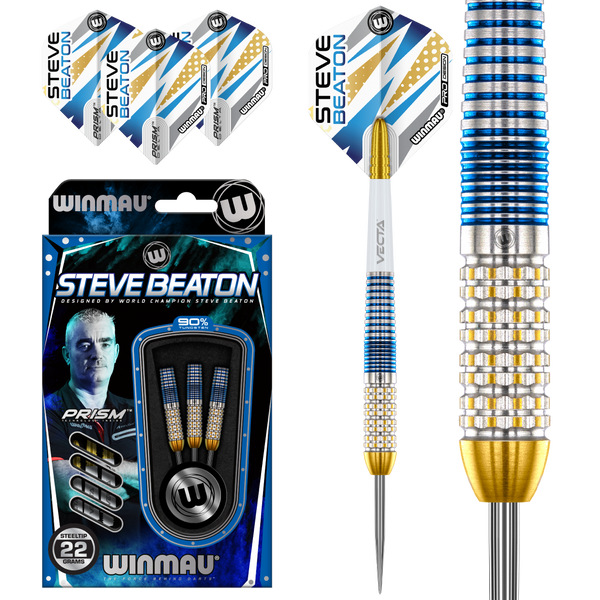 Steve Beaton Legacy Edition Steel Tip Darts 90% Tungsten