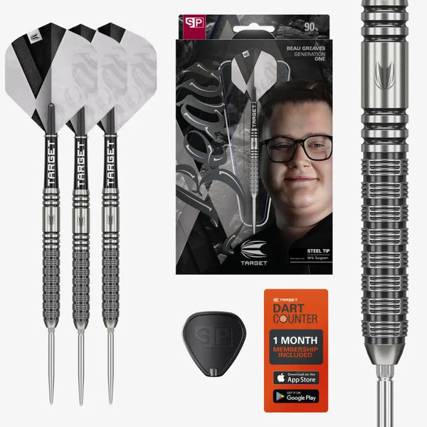 Beau Greaves G1 Swiss Point Darts 90% Tungsten
