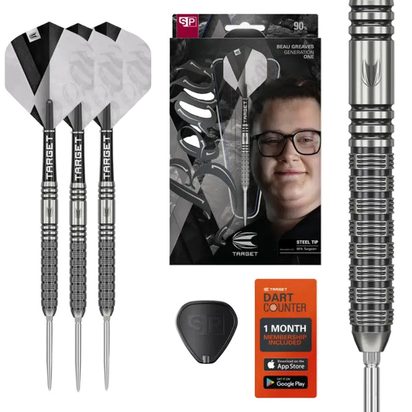 Beau Greaves G1 Swiss Point Darts 90% Tungsten