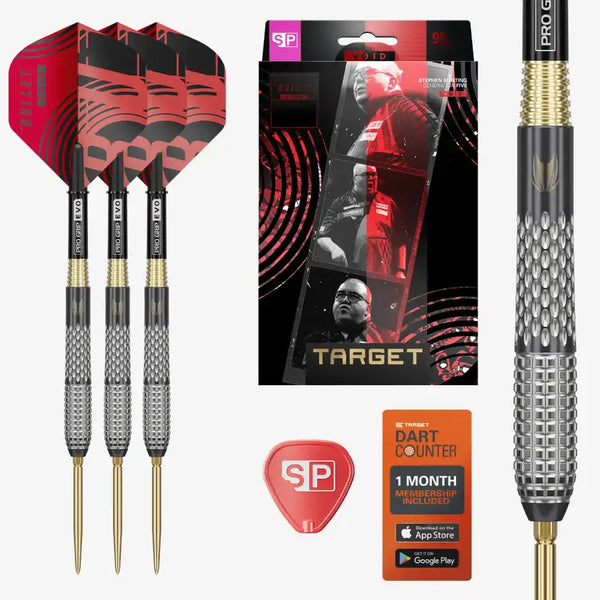 Stephen Bunting G5 Void Swiss Point Darts 95% Tungsten