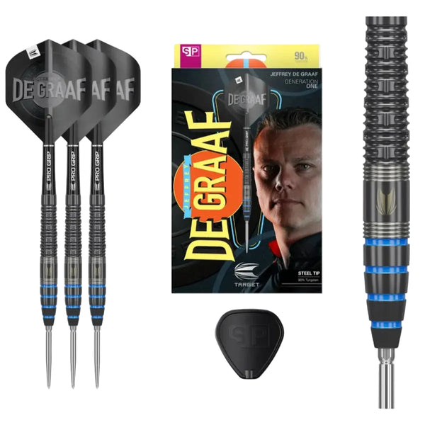 Jeffrey De Graaf Swiss Point Darts 90% Tungsten