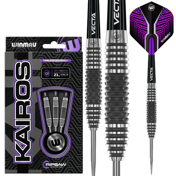 Kairos Steel Tip Darts 90% Tungsten