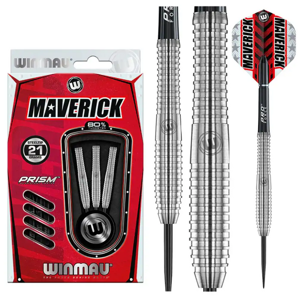 Maverick Steel Tip Darts 80% Tungsten