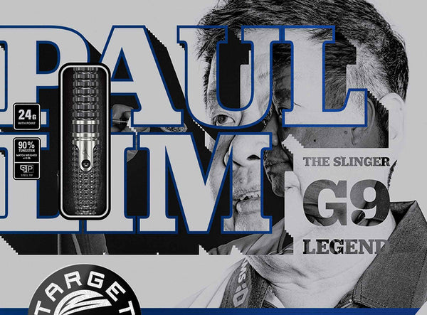 Paul Lim The Legend G9 Swiss Point Darts 90% Tungsten