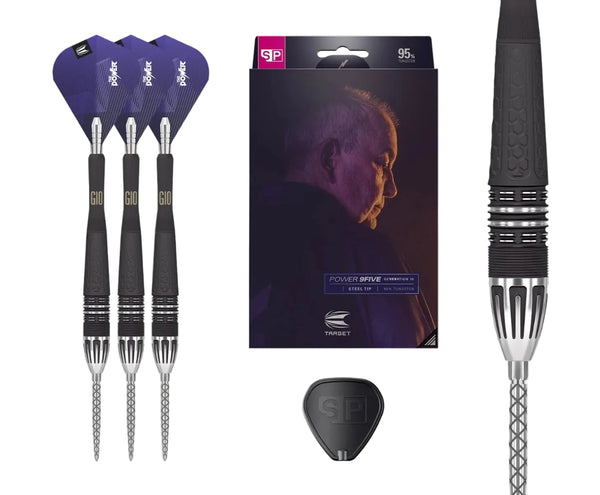 Phil Taylor Power 9Five G10 Swiss Point Darts 95% Tungsten