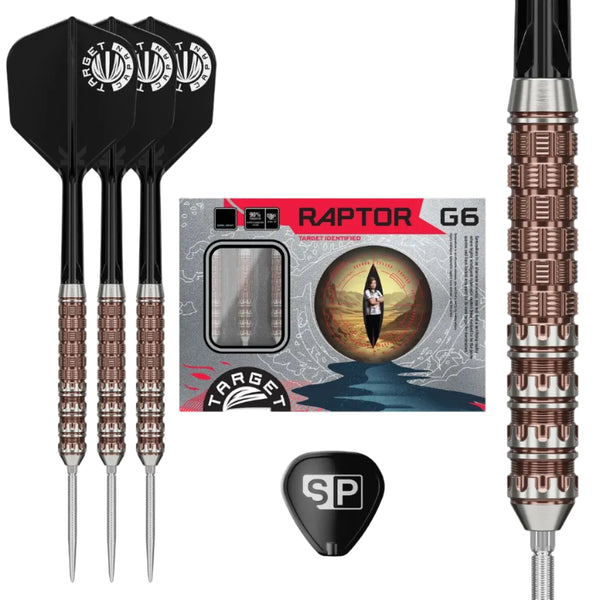 George Nishitani G6 Raptor Swiss Point Darts 90% Tungsten