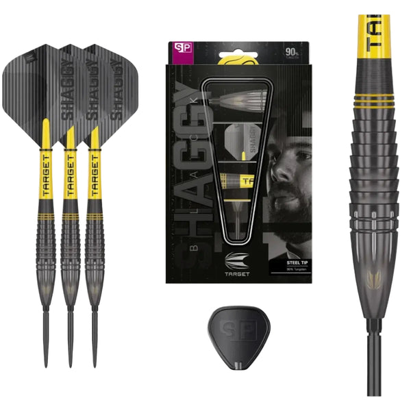 Scott Williams Black Swiss Point Darts 90% Tungsten