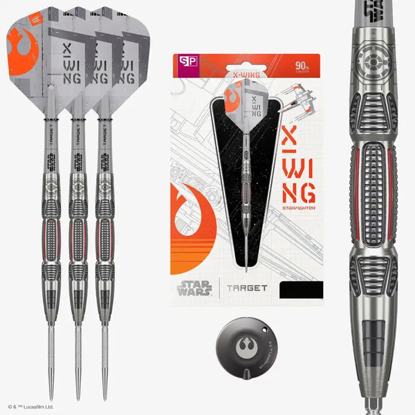 Star Wars X-Wing Swiss Point Darts 90% Tungsten