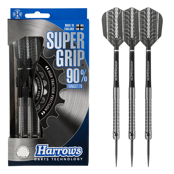Super Grip Steel Tip Darts 90% Tungsten
