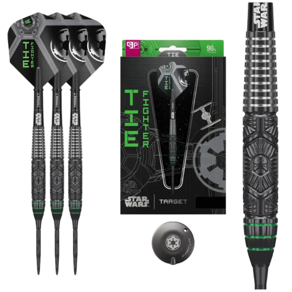 Star Wars Tie Fighter Swiss Point Darts 90% Tungsten