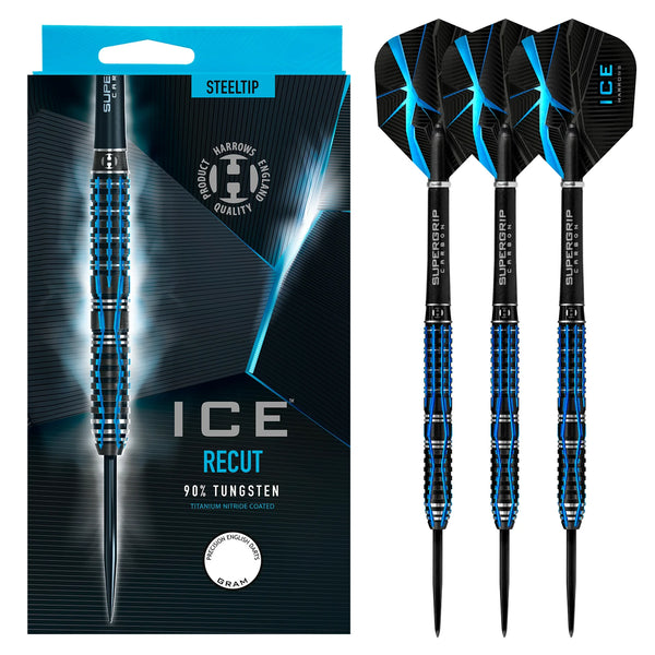 ICE Recut Steel Tip Darts 90% Tungsten