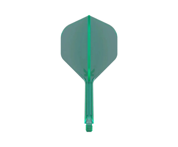 Target K-Flex No.2 Moulded Flight and Shaft System - Green