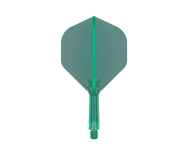 Green K-Flex No.2 Moulded Flight and Shaft System