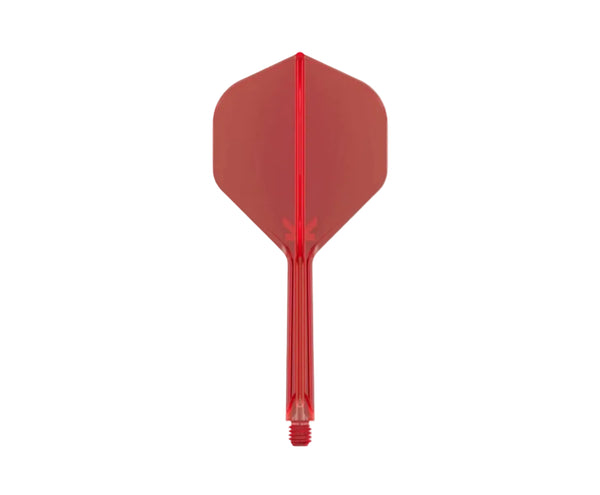 Target K-Flex No.2 Moulded Flight and Shaft System - Red