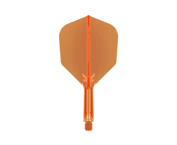 Target K-Flex No.6 Moulded Flight and Shaft System - Neon Orange