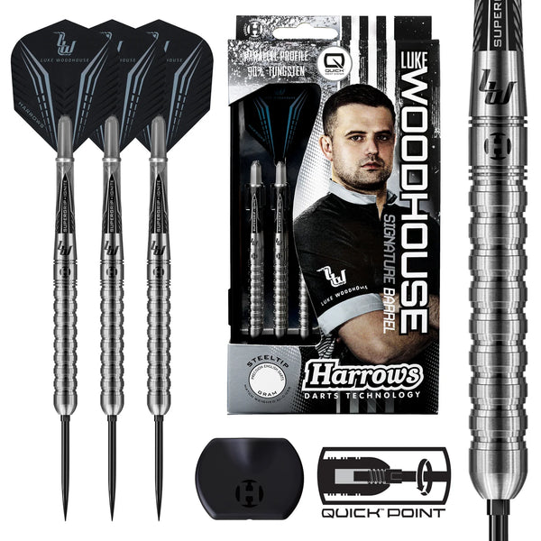 Luke Woodhouse Signature Quick Point Darts 90% Tungsten