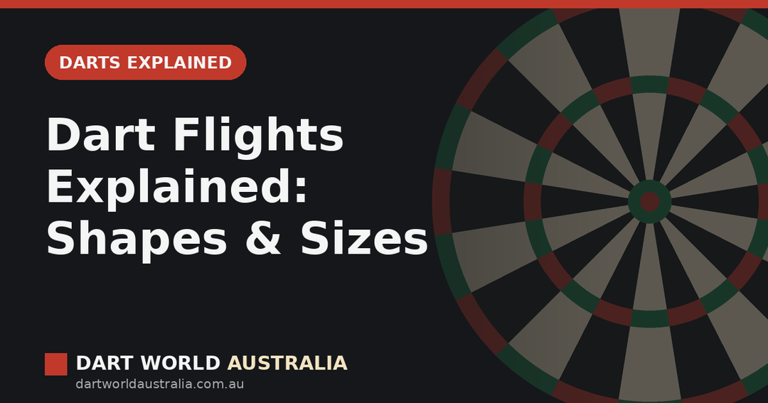 Dart Flights Explained: Shapes, Sizes & How They Affect Your Throw