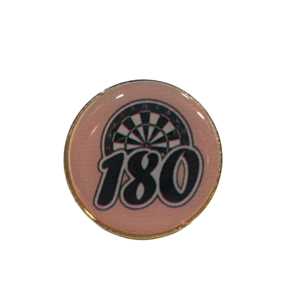 180 Pin Badge