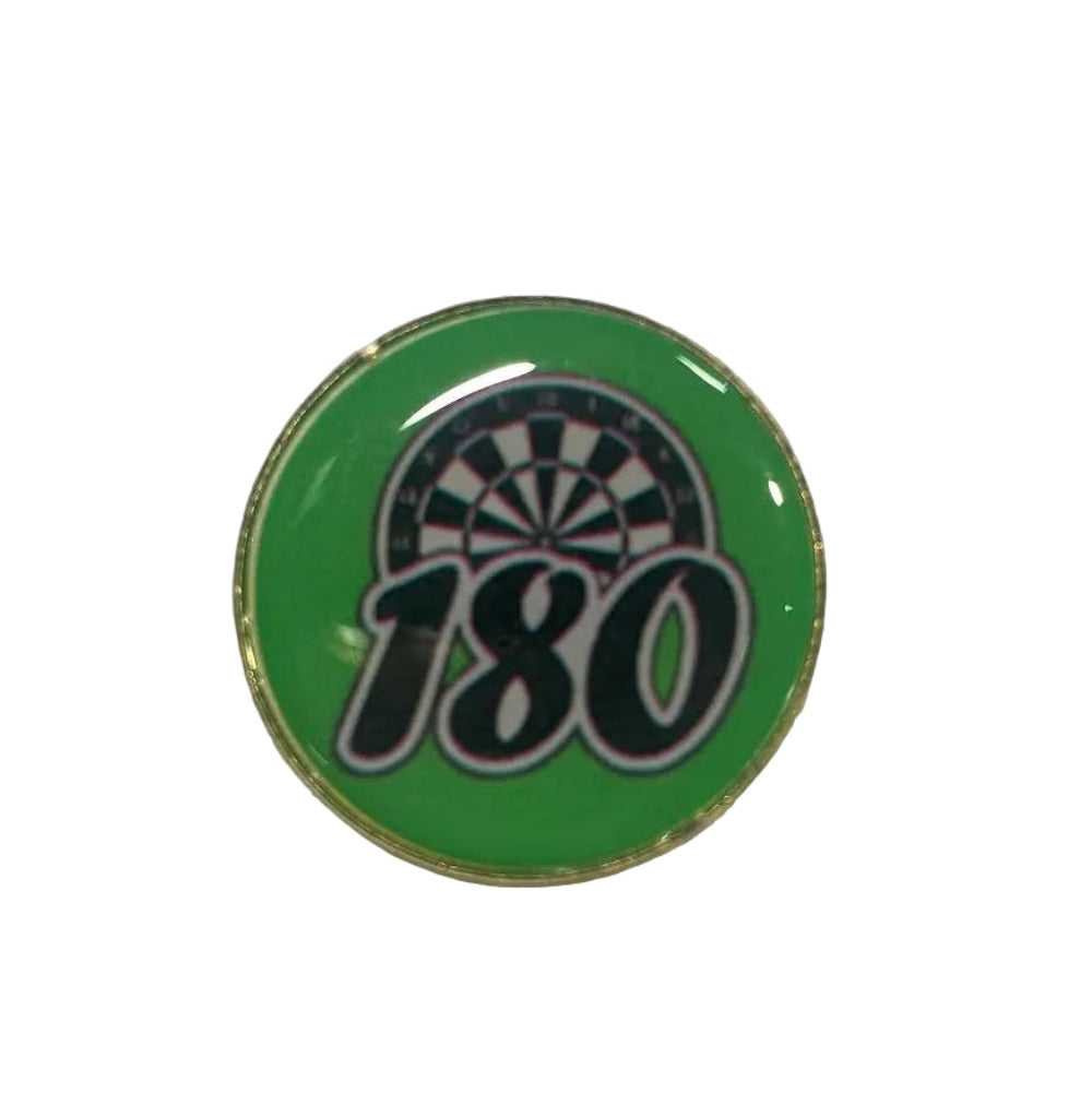 180 Pin Badge