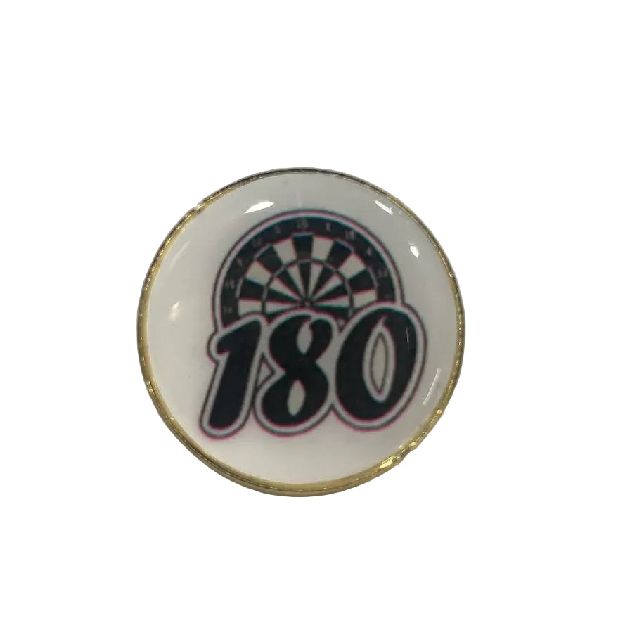 180 Pin Badge