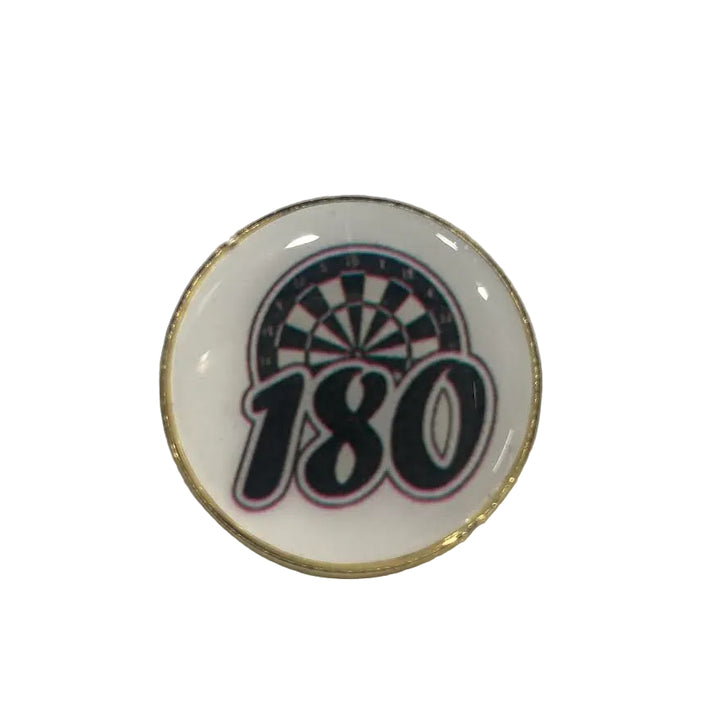 180 Pin Badge