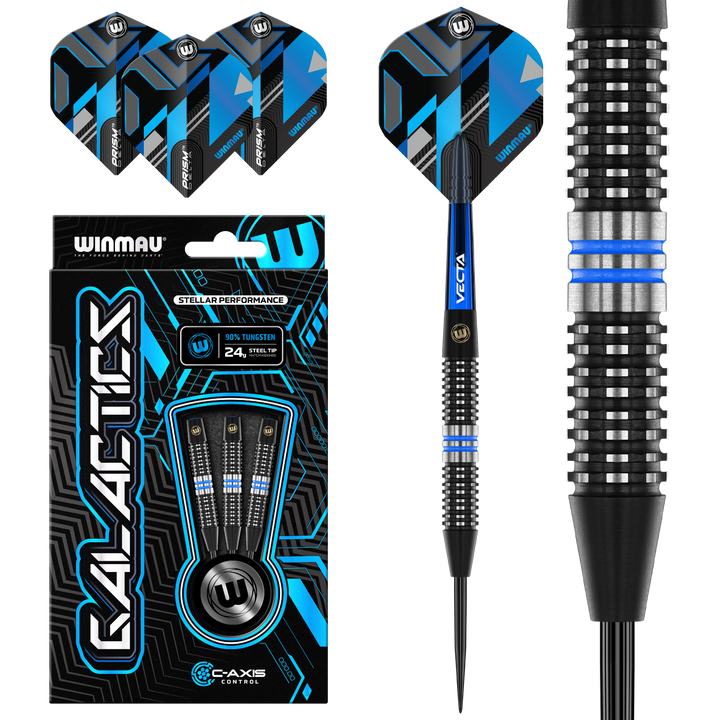 Galactics Steel Tip Darts 90% Tungsten