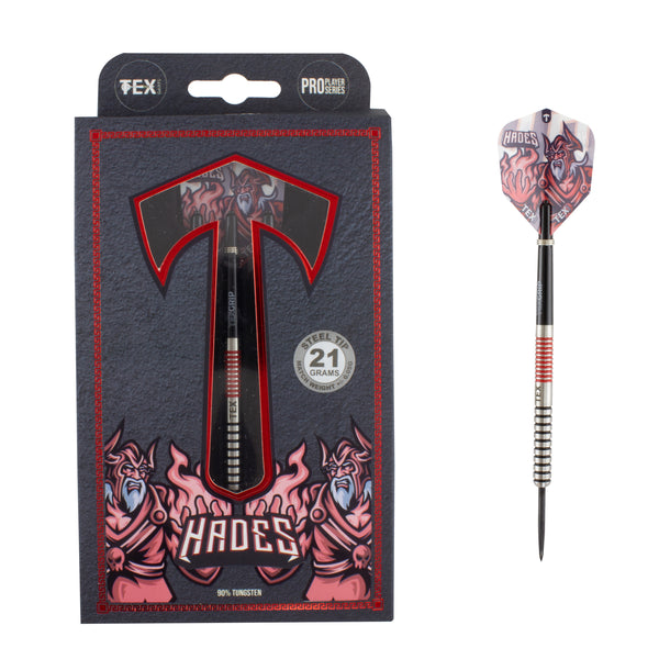 TEX Hades Steel Tip Darts 90% Tungsten