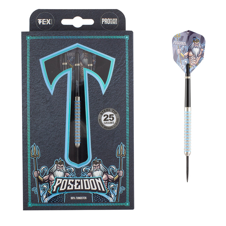 TEX Poseidon Steel Tip Darts 90% Tungsten