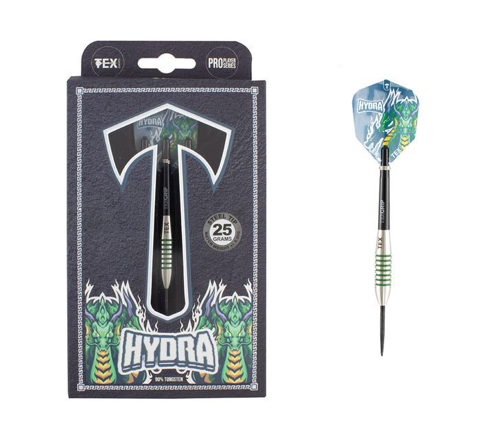 TEX Hydra Steel Tip Darts 90% Tungsten