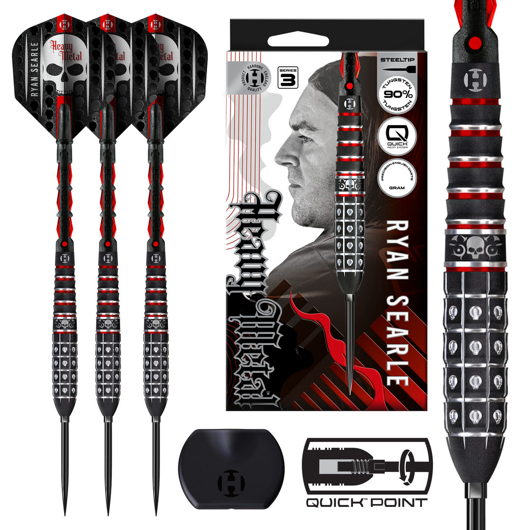 Ryan Searle Series 3 Quick Point Darts 90% Tungsten