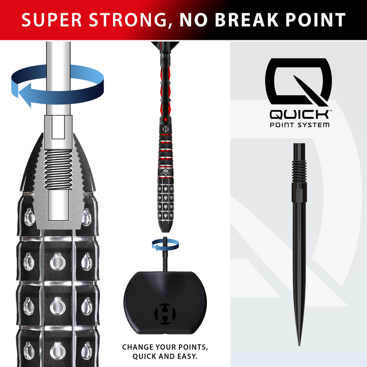 Ryan Searle Series 3 Quick Point Darts 90% Tungsten