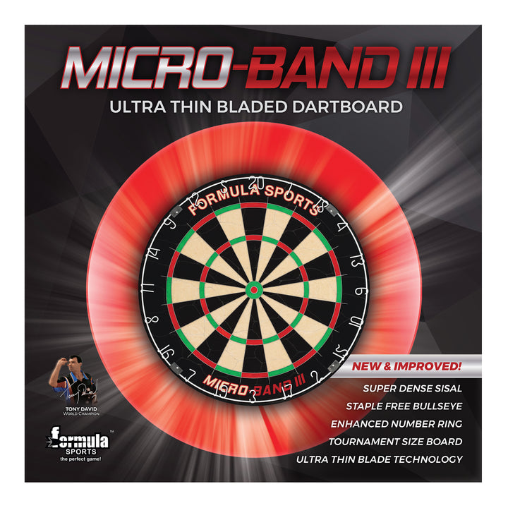 Micro Band lll dartboard
