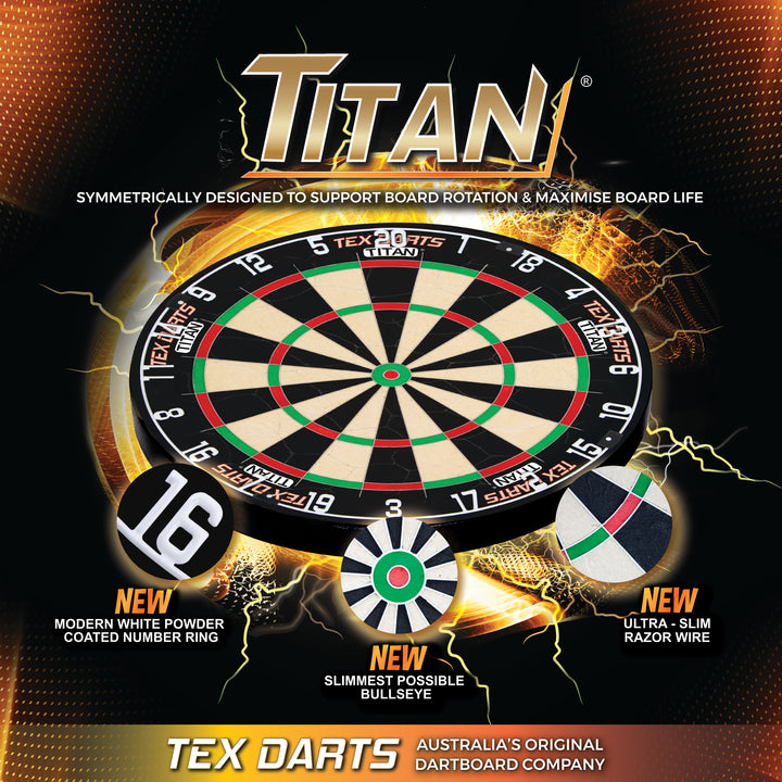 TEX Titan Pro Dartboard