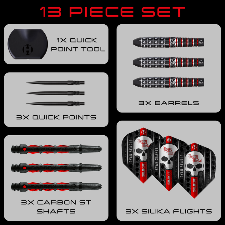 Ryan Searle Series 3 Quick Point Darts 90% Tungsten