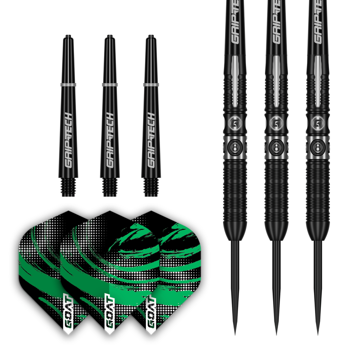 GOAT 8 Ball Steel Tip Darts 90% Tungsten