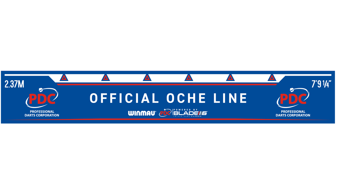 PDC Oche Line Sticker