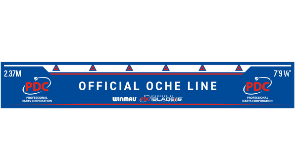 PDC Oche Line Sticker
