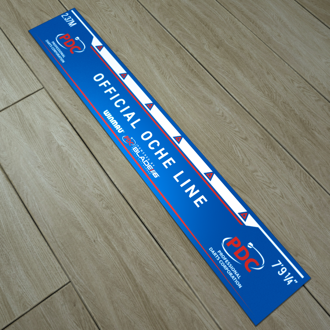 PDC Oche Line Sticker