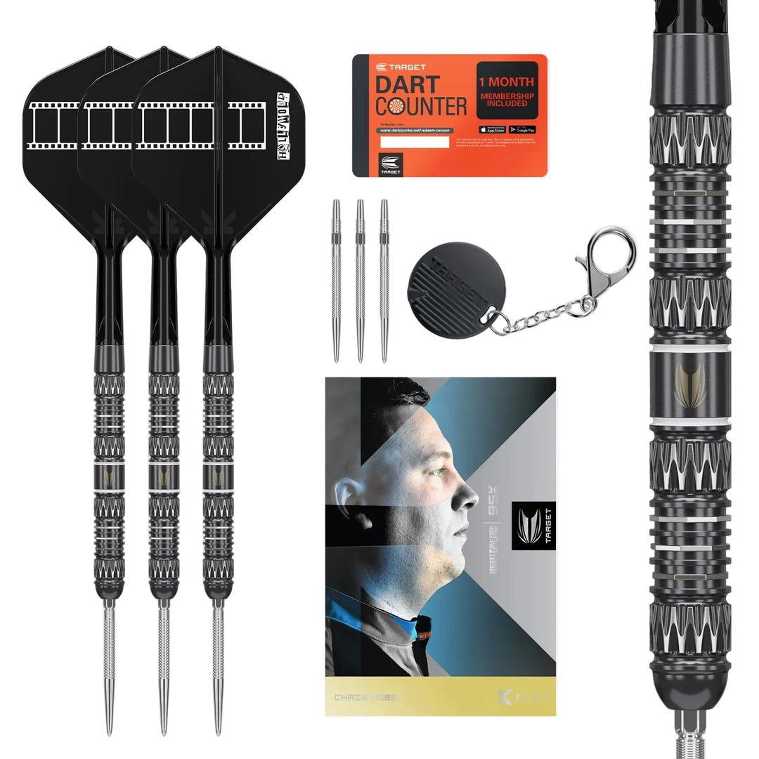 Chris Dobey 95K Swiss Point Darts 95% Tungsten