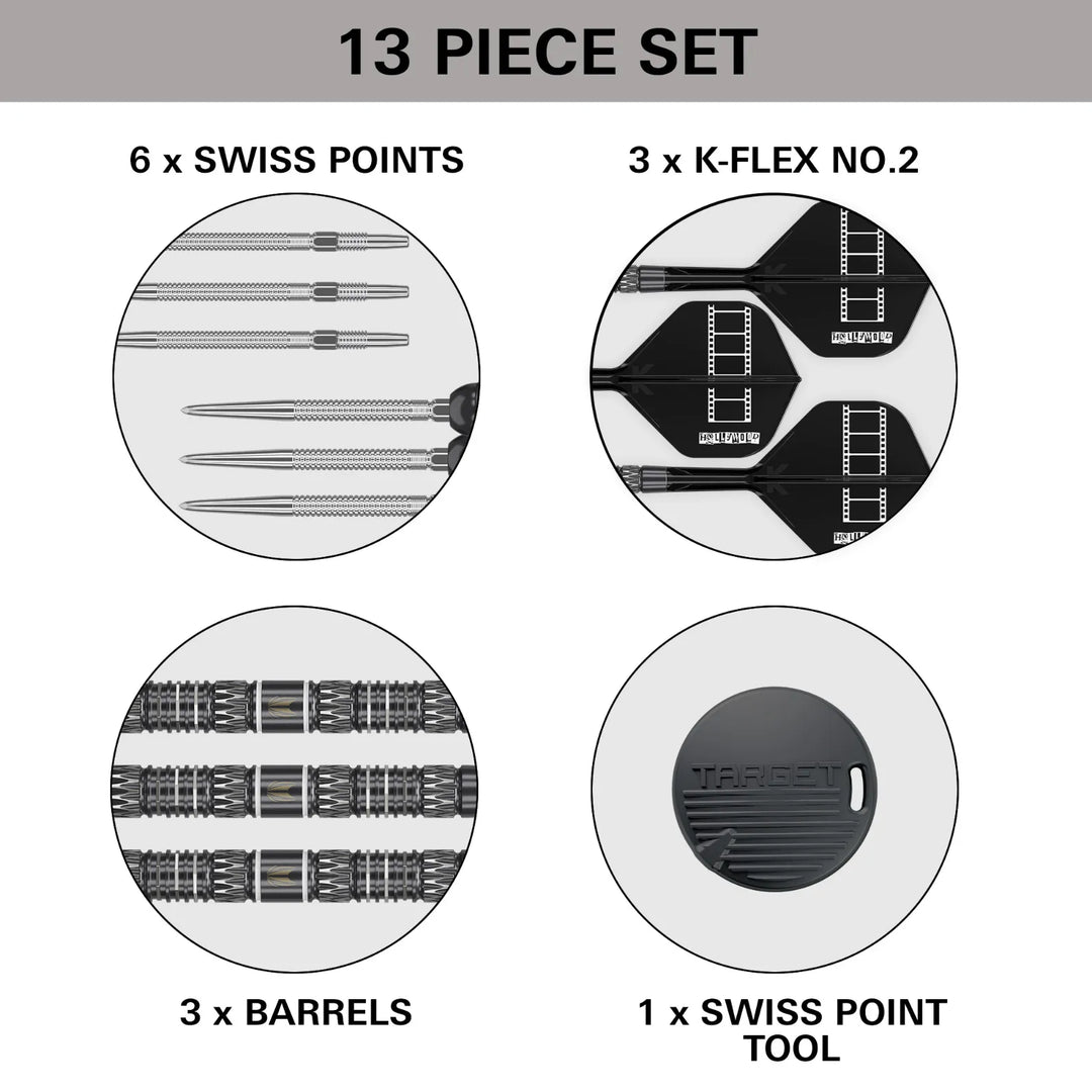 Chris Dobey 95K Swiss Point Darts 95% Tungsten