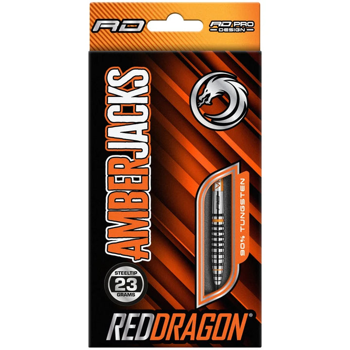 Amberjack 14 Steel Tip Darts 90% Tungsten