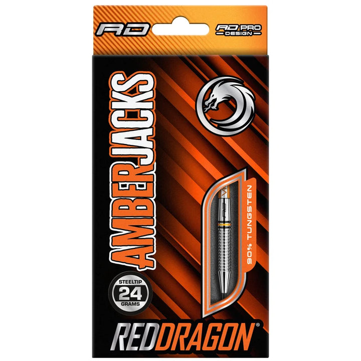 Amberjack 17 Steel Tip Darts 90% Tungsten