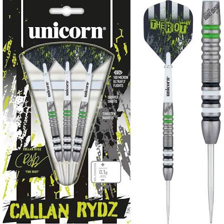 Callan Rydz The Riot Steel Tip Darts 80% Tungsten