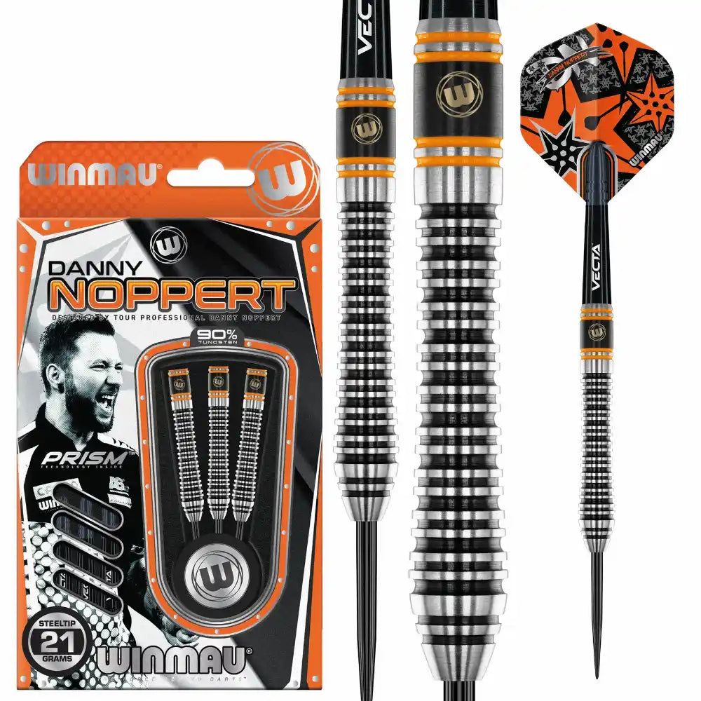 Danny Noppert Signature Edition 2.0 Steel Tip Darts 90% Tungsten