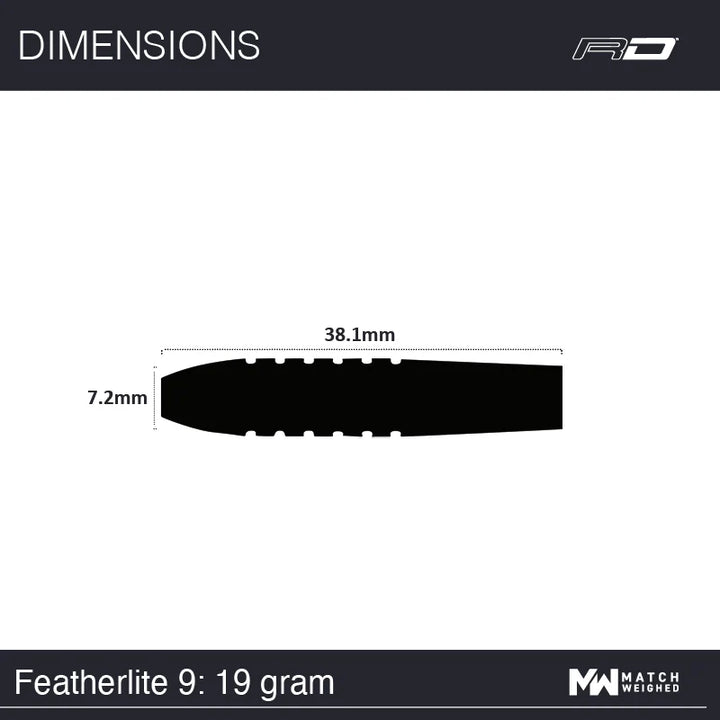 Featherlite Steel Tip Darts 85% Tungsten