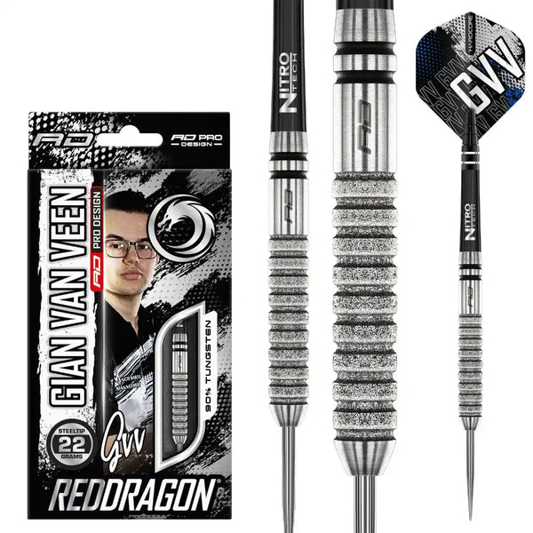 Gian Van Veen Tour Edition Darts 90% Tungsten