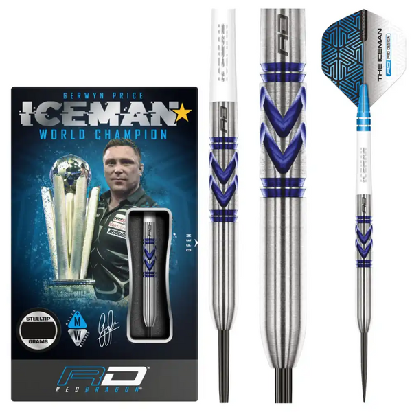 Gerwyn Price Avalanche Pro Steel Tip Darts 90% Tungsten