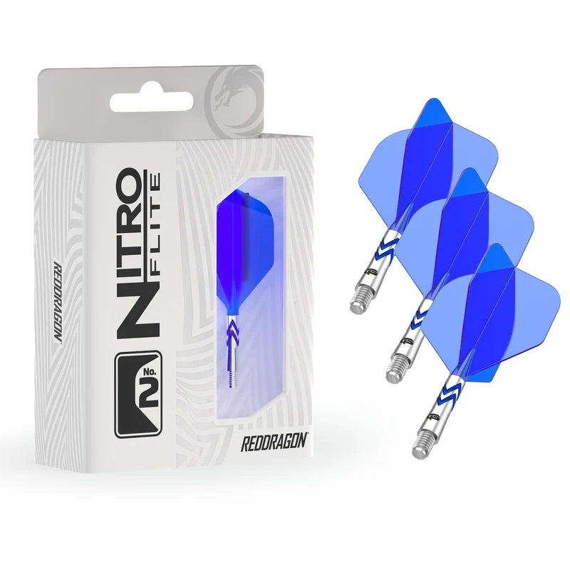 Gerwyn Price Aluminium Nitro Flite One-Piece Flight &amp; Shaft System