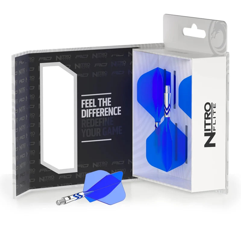 Gerwyn Price Aluminium Nitro Flite One-Piece Flight &amp; Shaft System