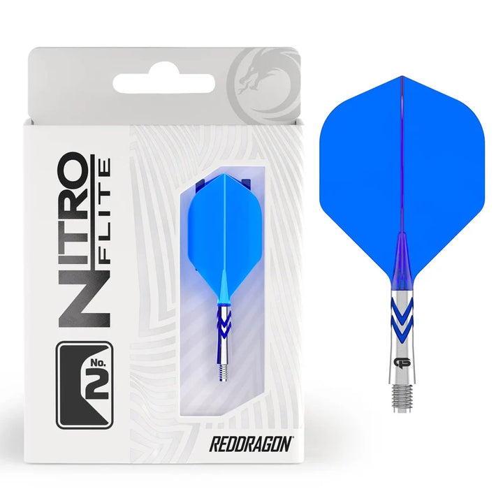 Gerwyn Price Aluminium Nitro Flite One-Piece Flight &amp; Shaft System